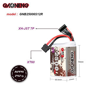 GAONENG GNB 6S 2500MAH 22.2V 12C XT60 18650锂离子锂离子电池无刷FPV赛车无人机远程 - Product Image 2