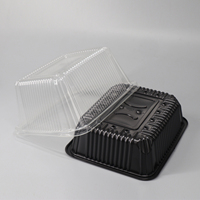 Boîte de germination carrée noire hydroponique pour pousses de haricots, semis d'arachides, herbe pour chat – Fabricant de boîtes thermoformées sous vide
