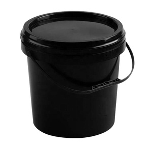 Mold Forming Paint Black Plastic Bucket Manufacturer Buckets 15 Liter