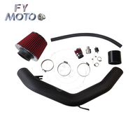 Kit d'admission d'air froid de 2,5 pouces et filtre pour VW Golf Jetta MK4 VR6 GTI 2,8L de 99 à 04