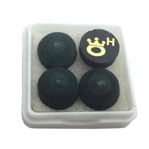 Puntas de Taco de Billar Originales <span class=keywords><strong>Omin</strong></span> de 11 mm, Puntas de Taco de Snooker Profesionales Verdes, Piel, S/M/H, Accesorios de Billar - Product Image 4