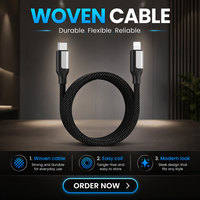 Kabel Pengisian Cepat USB C PD 240W Magnetik Tembaga Murni TPE/PVC Nylon Braided Tipe-C 6A untuk Ponsel IOS dan Komputer