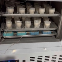 Machine de congélation rapide commerciale à 10 plateaux, capacité 20 kg, congélateur à refroidissement rapide, refroidisseur -45 -60 -80 degrés