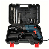 Marteau perforateur électrique industriel 800W SDS Plus, briseur de béton robuste 3-en-1, burin de démolition anti-vibration 220V