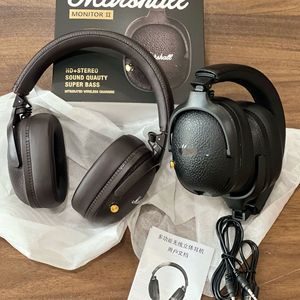 Casque audio sans fil Bluetooth Monitor II, circum-auriculaire, en cuir, avec charge Type-C, pour audiophiles - Product Image 2