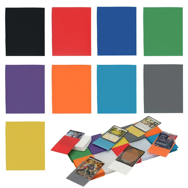 Collect Custom Texture Card Sleeves Tcg Design Wholesale Multiple Size Colorful Trading Matte Card Sleeves for Pokimon Card