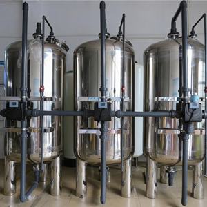 Haut débit 20/30/50lph SS 304 systèmes d'<span class=keywords><strong>adoucisseur</strong></span> d'eau en résine échangeuse d'ions filtre à lit mixte <span class=keywords><strong>pour</strong></span> puits profond/sol/eau du robinet - Product Image 2