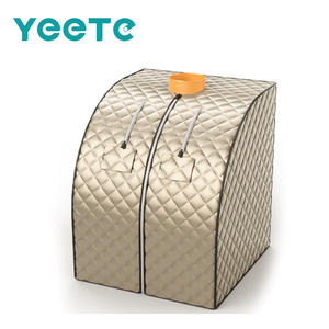 <span class=keywords><strong>กล่อง</strong></span>ซาวน่าอินฟราเรดแบบพกพา YEETE - ดีไซน์พับได้พร้อมหน้าต่างกระจกและรับประกัน 1 ปีสำหรับใช้ในบ้าน - Product Image 1