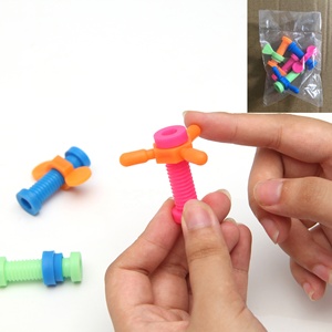 2025 New 4 cái/bộ Hot Bán nhựa đa-màu sắc cảm giác Thần Tài bút chì thần tài <span class=keywords><strong>spinner</strong></span> Đồ chơi giải nén thần tài đồ chơi - Product Image 2