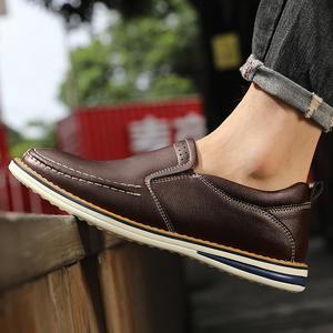 2026 Plus Size <b>Men's</b> <b>Slip</b>-<b>on</b> Hand-Stitched Casual Leather <b>Shoes</b> One-Step Casual <b>Shoes</b> for <b>Men</b> - Product Image 3