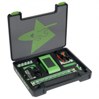 Kit de herramientas de diagnóstico Fasano con pantalla digital y cables de prueba para pruebas del sistema eléctrico del vehículo
