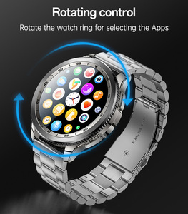 Yesido 1.43 'AMOLED Màn Hình 3ATM Điện Thoại Gọi Điện Thoại Xoay Điều Khiển Sạc Từ Hợp Kim Kẽm Thông Minh Đồng Hồ Io34 - Product Image 3
