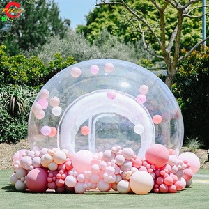 Tente à bulles <span class=keywords><strong>gonflable</strong></span> de 4m avec anneau, tente <span class=keywords><strong>gonflable</strong></span> écologique et souffleur d'air pour les séjours pittoresques et luxueux. - Product Image 2