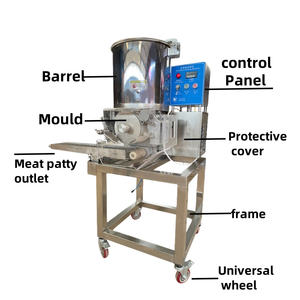 Machine automatique <span class=keywords><strong>de</strong></span> formation <span class=keywords><strong>de</strong></span> galettes <span class=keywords><strong>de</strong></span> hamburger, machine à faire des hamburgers au bœuf, machine à presser et à mouler des nuggets <span class=keywords><strong>de</strong></span> poulet et des pommes <span class=keywords><strong>de</strong></span> <span class=keywords><strong>terre</strong></span> écrasées - Product Image 5