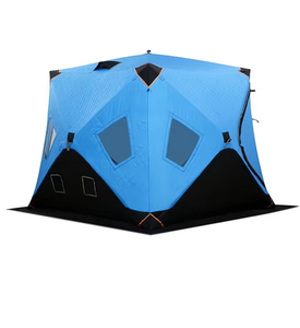 Tente de <span class=keywords><strong>camping</strong></span> isolée robuste pour l'extérieur, abri résistant au vent, imperméable et anti-froid, tente de pêche sur glace pour l'hiver extrême - Product Image 5