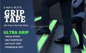 PVC PET 2-10h cuttable có thể in tự dính cứng nhắc đêm Glow photoluminescent phát triển trong bóng tối nhựa Sticker Dài Phát Sáng - Product Image 3