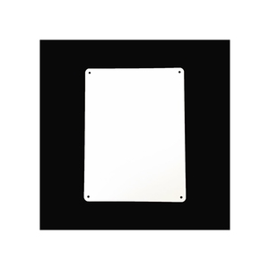 Plaques métalliques vierges en aluminium pour sublimation par transfert thermique, forme rectangulaire, 12x18 pouces, avec <span class=keywords><strong>coins</strong></span> arrondis et trous, 2026 - Product Image 1