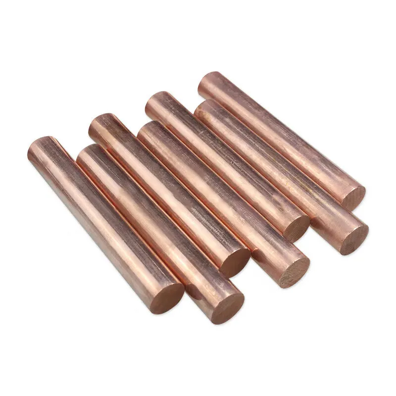 99.99% cobre puro C1100 T2 Tp1 barras de cobre soldado de China precio competitivo por tonelada