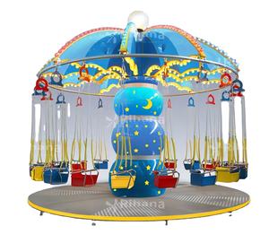 Atracción Parque Temático Parque de Atracciones <span class=keywords><strong>Silla</strong></span> voladora giratoria Instalaciones de entretenimiento para niños a la venta - Product Image 1