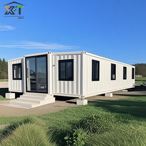 Biệt thự sang trọng Casa sẵn sàng làm đúc sẵn 20 40 ft mở rộng container nhà 2 3 4 5 phòng ngủ prefab di động di động nhỏ nhà - Product Image 1