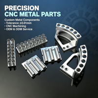 Pièces en acier inoxydable et en aluminium usinées avec précision par CNC, tolérance de 0,01 mm, composants d'équipement médical OEM ODM