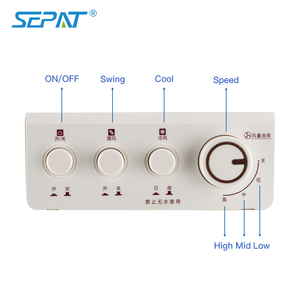 Trong nhà ngoài trời tiếng ồn thấp có thể sạc lại di động làm mát bay hơi Quạt làm mát không khí cho nhà bếp Thương mại kho - Product Image 5