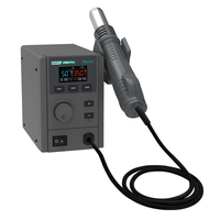 Station de soudage à air chaud Quick 2008Pro, nouvelle, avec écran LCD, 750W, débit d'air 30L/min, 110V/220V AC, certifiée CE, garantie 1 an, température maximale 480°C