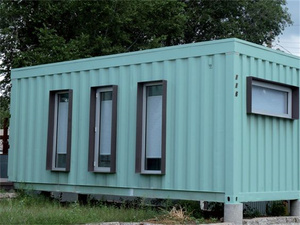 Chi phí thấp ánh sáng thép có thể gập lại <span class=keywords><strong>container</strong></span> văn phòng gấp prefab nhà để bán Modular đúc sẵn nhà - Product Image 4