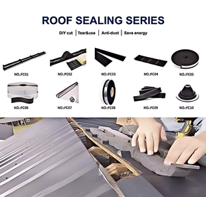 Tấm lợp 1 ''đứng đường may sườn thông hơi bọt CuộN 100ft dài sườn núi Vent sườn bọt CuộN - Product Image 6