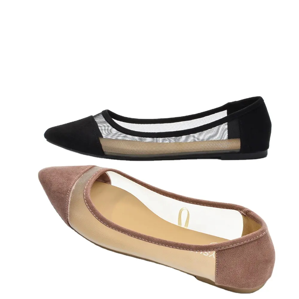 Women's Elegant Dressy Flats Shoes Pointed Toe Casual Comfort Slip on Walking Flats for Women