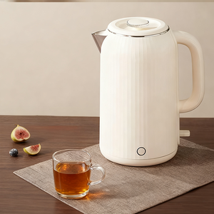 Bouilloire à double paroi de grande capacité 2,5 L, arrêt automatique, conception sans fil, adaptée à un usage domestique, bouilloire pour chauffer l'eau - Product Image 1
