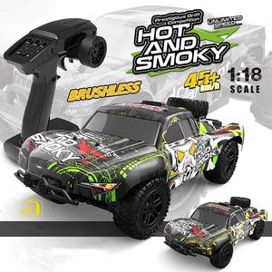 Voiture de course RC tout-terrain 4x4 électrique 2,4G à grande vitesse (50-60 km/h) avec moteur brushless ESC SJY-301E à l'échelle 1/18 et 4 canaux - Product Image 2