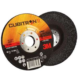 3M - 7100074524-10 Cubitron™II Muela abrasiva de centro deprimido T27 - EAN 04054596007222 ABRASIVOS - Product Image 1