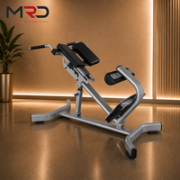 MRD Banc de hyperextension réglable et durable pour l'entraînement des fessiers, des ischio-jambiers et du renforcement du tronc, 60 kg, pour la maison