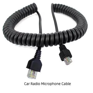 Cable de Micrófono para Radio de Coche MH-31A8J Compatible con Yaesu FT-450 FT-817 FT-857 FT-897, Comunicación Anti-interferencias - Product Image 4