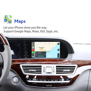 Kit de rétrofit sans fil Apple CarPlay et <span class=keywords><strong>Android</strong></span> <span class=keywords><strong>Auto</strong></span> pour Mercedes W204 W212 NTG4.0 (2007-2011) Classes A, B, C, E, GLK, GLA, ML, SLK - Product Image 6