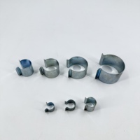 Clip de fixation pour tuyau métallique galvanisé Omega de grande taille, haute qualité, ultra-résistant pour serres