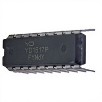 YD1517P DIP18 con función de silencio y espera del suministro de chip IC de circuito de amplificador de audio de doble canal