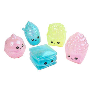 Jouets à presser de haute qualité Ice Cream <span class=keywords><strong>Light</strong></span> 6 pouces Logo personnalisé Excellents jouets de décompression élastiques pour les enfants - Product Image 3