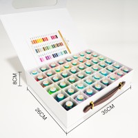 Kerucut Mini 48 warna benang bordir poliester ukuran halaman 1000