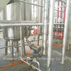 高品質自動三重効果強制循環薄膜真空蒸発器エンジン蒸気動力ステンレス鋼 - Product Image 5