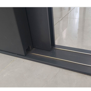 Customized Aluminum Double Tempered Glass Sliding Door NFRC AS2047 Balcony Courtyard Avoid Hurricane Impact Sliding Door - Product Image 4
