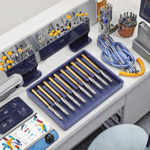 หัวกรอฟันไฟฟ้าคุณภาพสูง FG/FA Golden Endo Z 23 25 28 มม. ทำจากสแตนเลส สำหรับถอนฟัน ยี่ห้อ Amicodent - Product Image 3