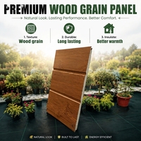 Panel Sandwich Inti PU Ramah Lingkungan 20mm untuk Isolasi Dinding Eksterior Ruang Dingin Tahan Api Tahan Air
