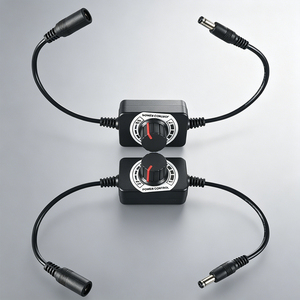 ตัวควบคุม5V12V24V ไฟฟ้ากระแสตรงสวิตช์ไฟปรับได้60W สำหรับควบคุมความเร็วพัดลมตัวควบคุมความเร็วสำหรับอุณหภูมิ/ลดแสง - Product Image 2