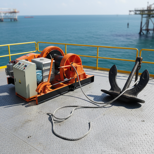 Steel Wire Heavy Duty Winch Windlass <b>Hoist</b> 3000kg 380V 300m Lifting Height Auto Application - Product Image 1