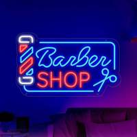 Enseigne Néon 3D LED pour Salon de Coiffure, Lettres Canal IP65 Étanche 5V/12V, Logo pour Magasin de Shampoing, Décoration de Vitrine et Murale