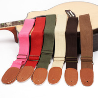 Factory Prices Nastar Brand Cotton Durable Portable Guitar Strap Custom Logo Option for Stringed Instruments Parts Accessories