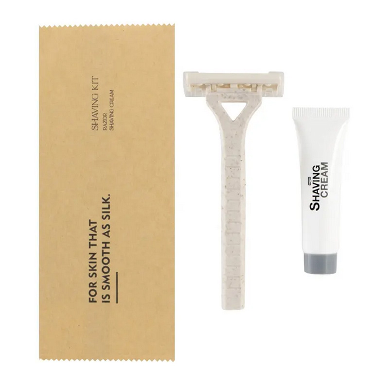 Customized High Quality Hotel Razor Disposable Shaving Kit for Hotel