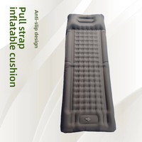 Matelas de camping gonflable portable pour voiture, lit d'air extérieur avec sac de transport